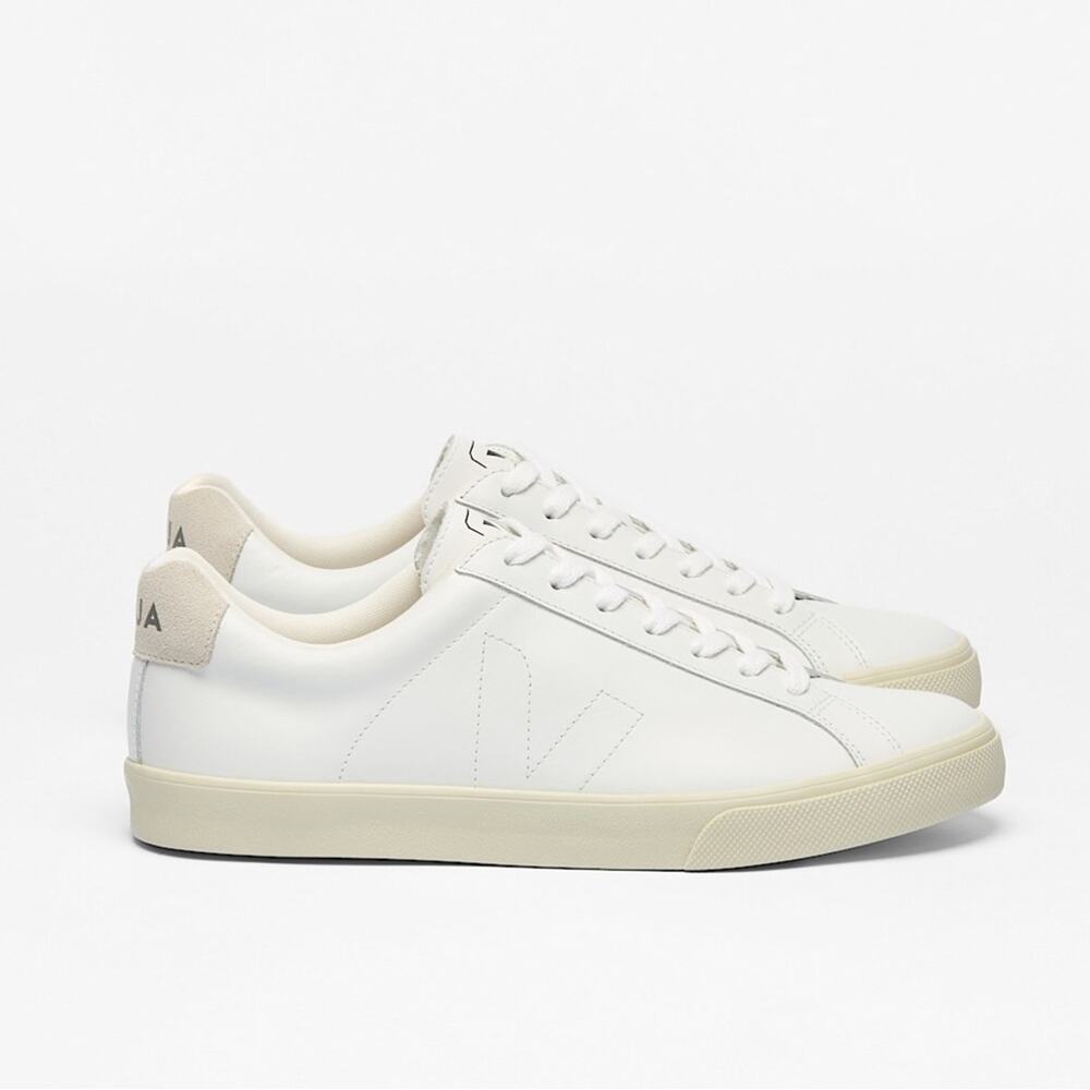 Veja Esplar Leather White Sneakers 10